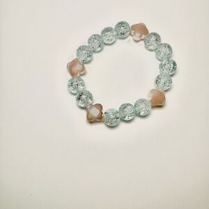 Elegant Crystal Bead Bracelet